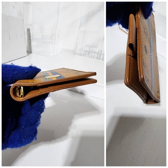 Authentic MCM Visetos Long Agenda Wallet Cognac - Picture 9 of 14